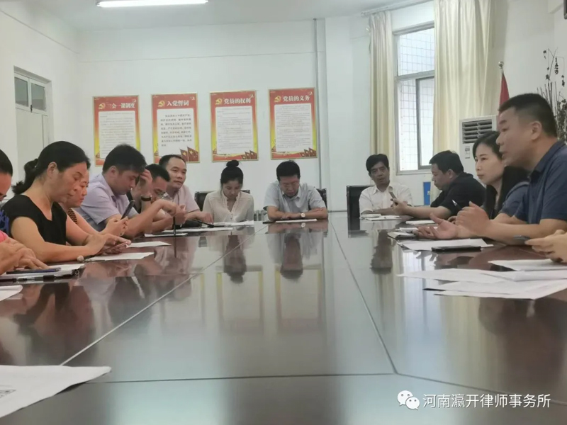 瀛開所法律顧問進(jìn)村居，普法惠民暖人心