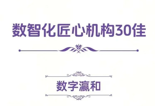 榮譽丨數字瀛和獲評“律新社2025風云榜：數智化匠心機構30佳”